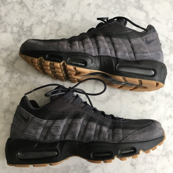 nike air max 95 black anthracite gum brown white